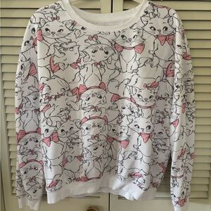 • women’s aristocats marie crewneck | m •